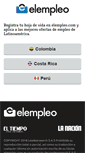 Mobile Screenshot of elempleo.com